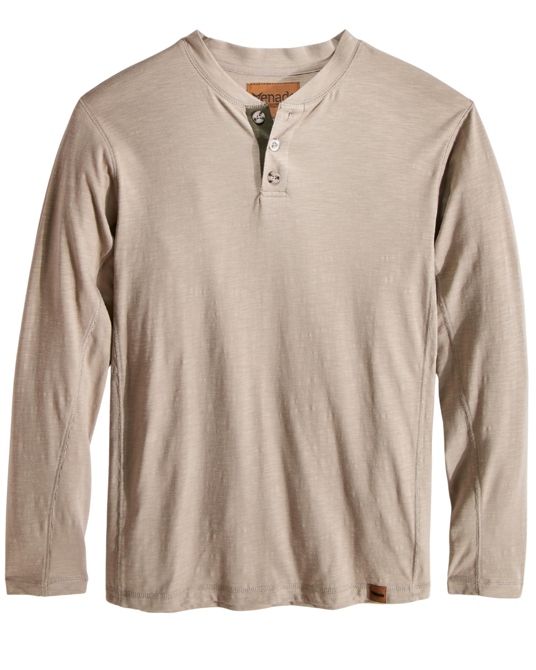 Venado Henley Long Sleeve Shirts for Men - Mens Henley with Flex Material