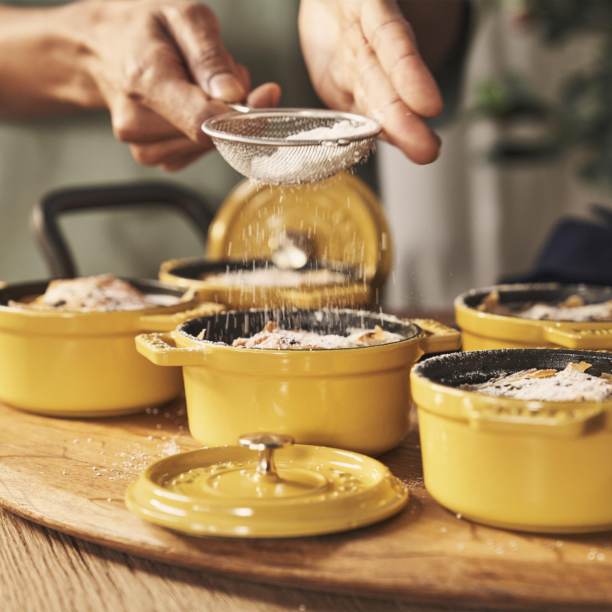 Amazon.com: Staub Cast Iron Mini Round Cocotte, Dutch Oven, 0.25