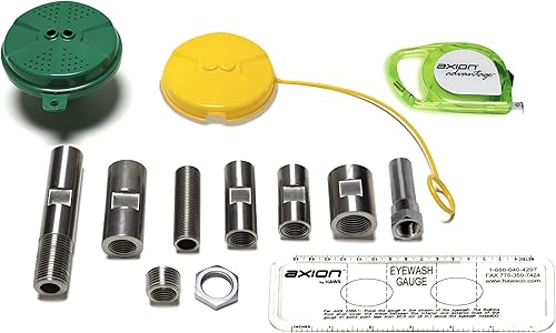 Haws AX13 Axion Advantage Sistema de actualización de lavado de ojos y cara de plástico