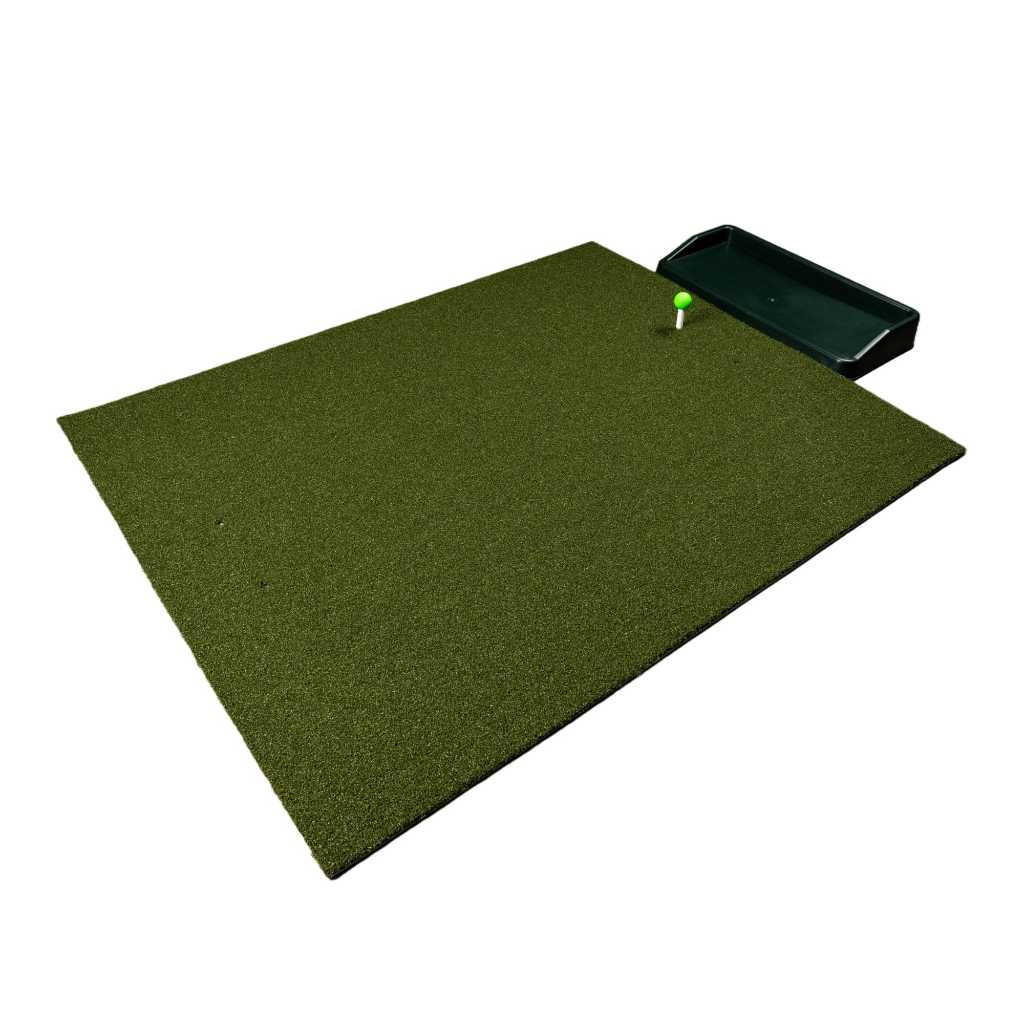All Turf Mats® Golf Practice Mat - Outdoor or Indoor Golf Hitting Mat and Golf Ball Tray