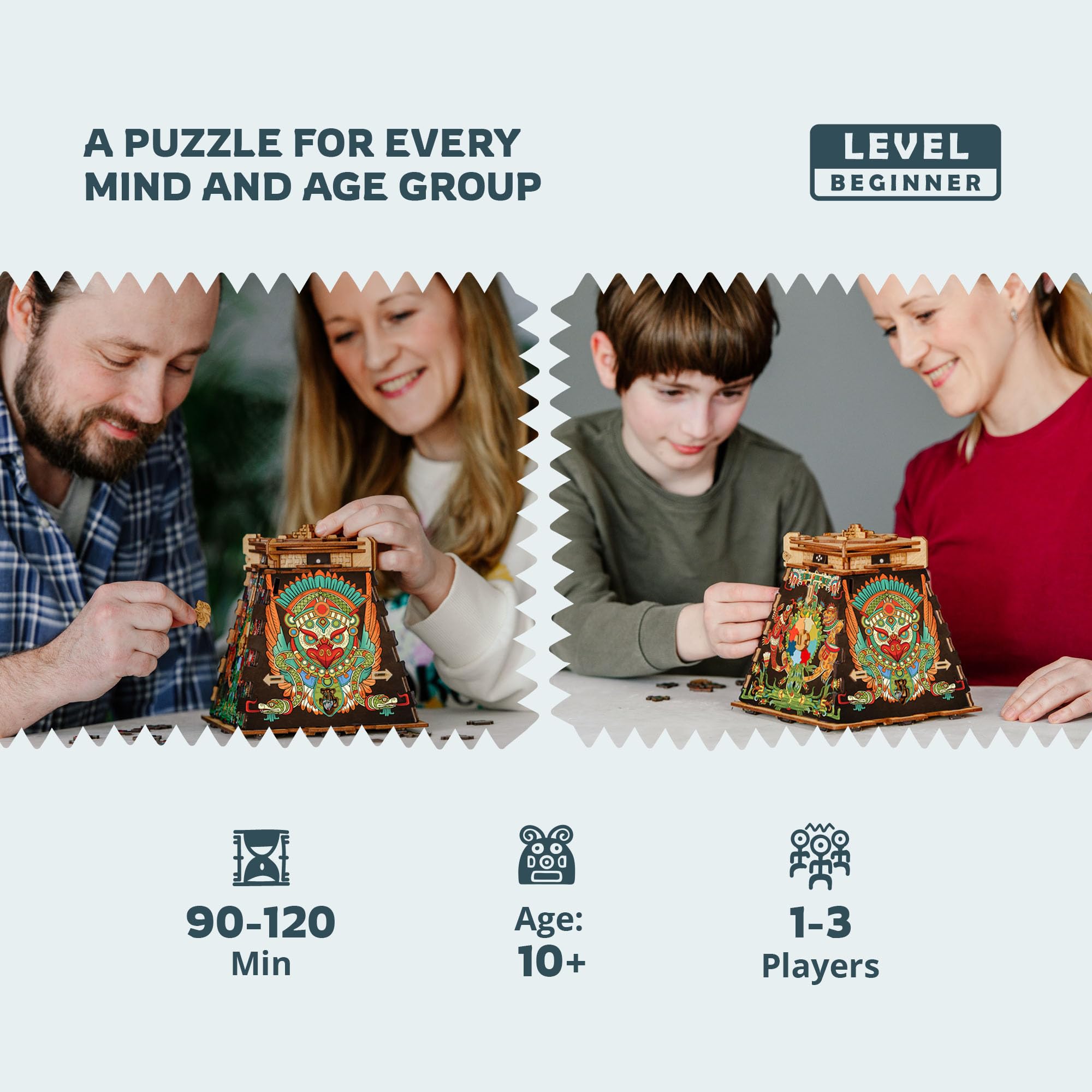 Amazon.com: iDventure Cluepuzzle Pyramid of The Sun | Puzzle