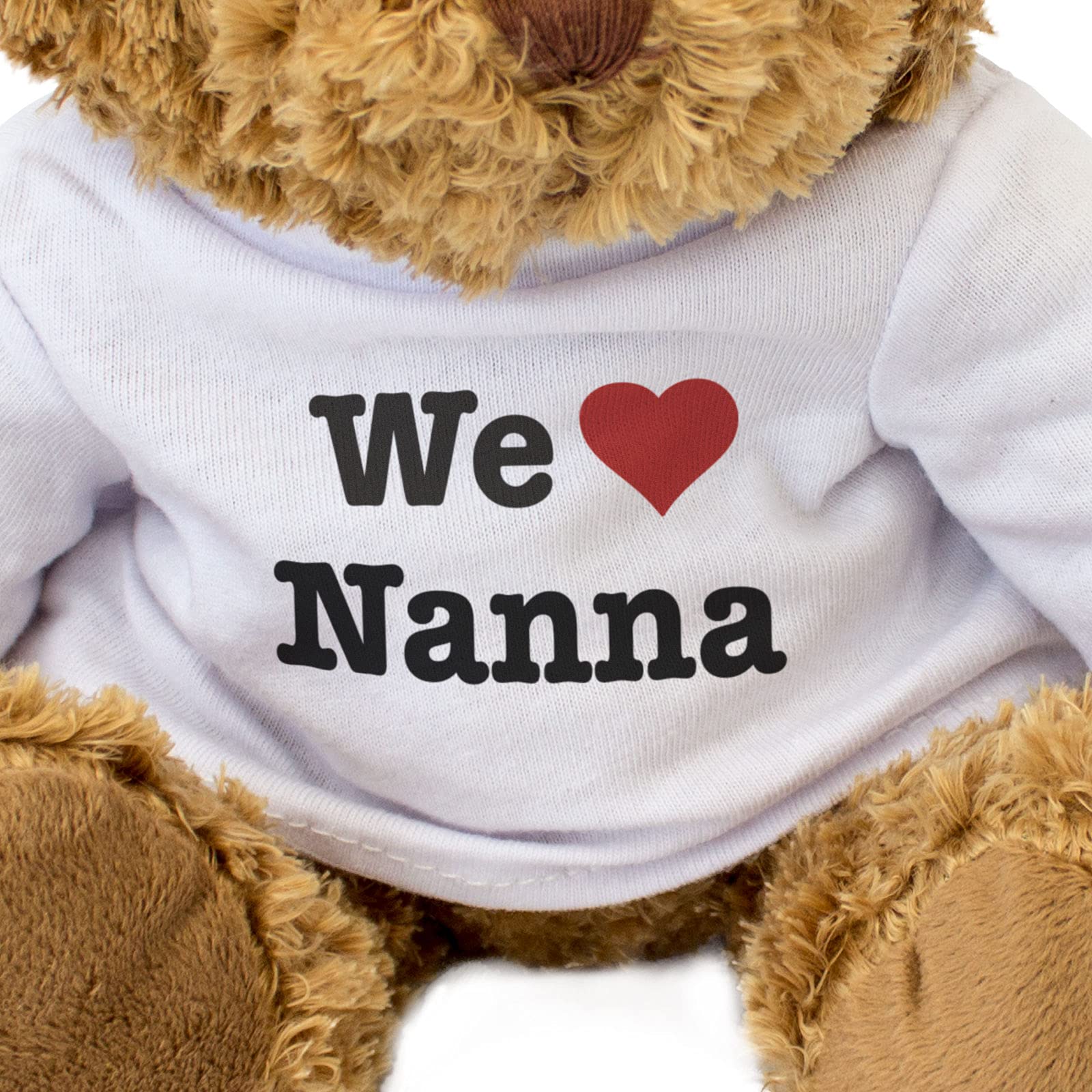 We Love Nanna, adorabile adorabile orsacchiotto marrone morbido – regalo