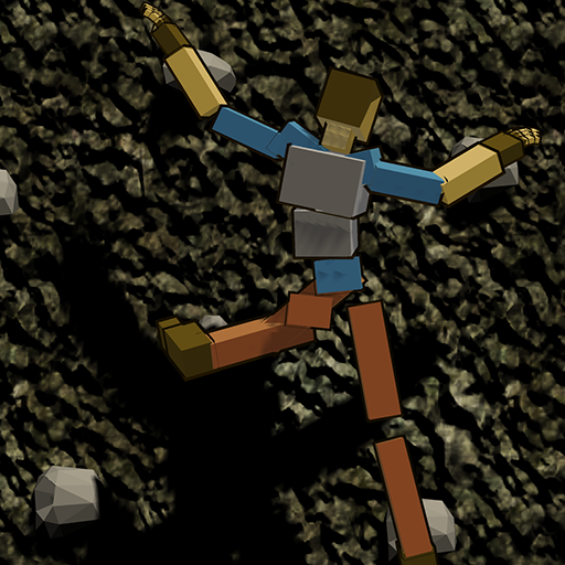 This is a very interesting climbing game, drag the character's arms and legs to the appropriate rock to climb very high.