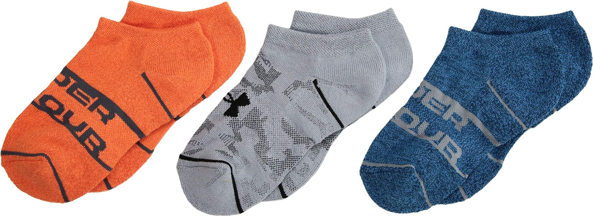 Under Armour Unisex Kinder Phenom No Show Socks, 3-pair Socken