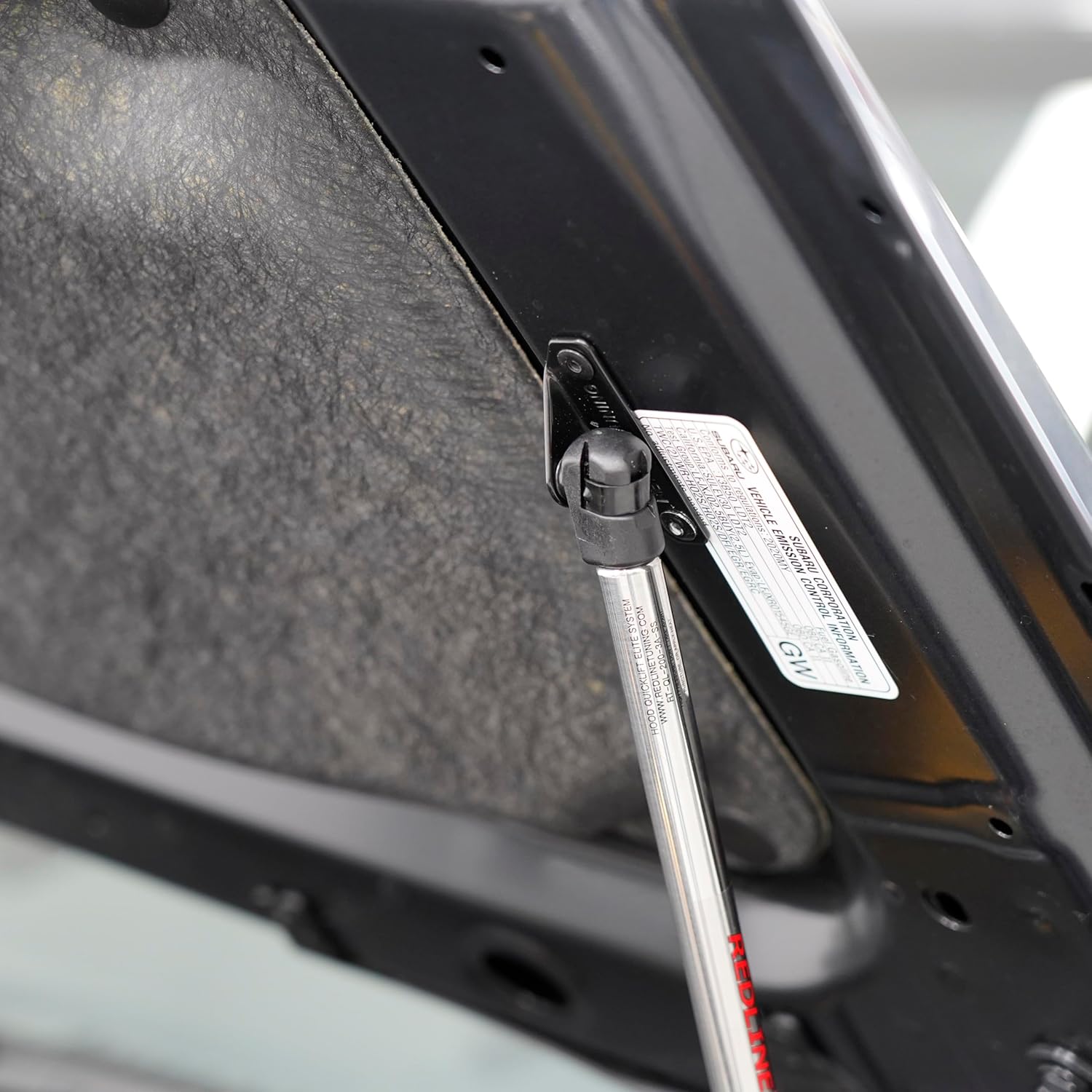 Redline Tuning 21-36013-03 Hood Quicklift Elite System Compatible with Subaru Forester 2019-2024 (Stainless Steel Struts)