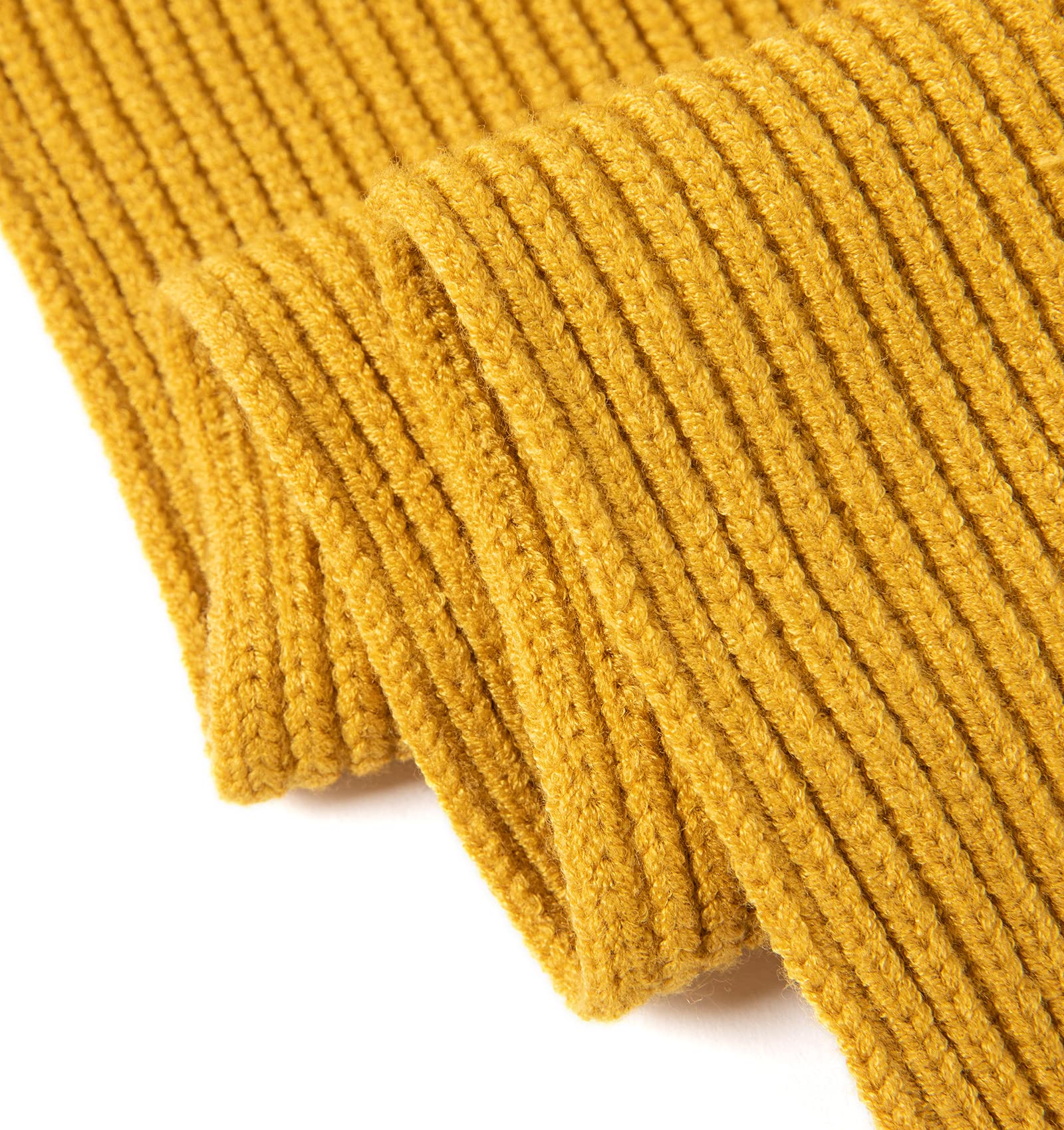 Lallier Juego de 3 gorros para niños, bufanda y guantes para la nieve, tejido de invierno, cálido, suave, gorro con pompón para exteriores, para niños, niñas y niños pequeños