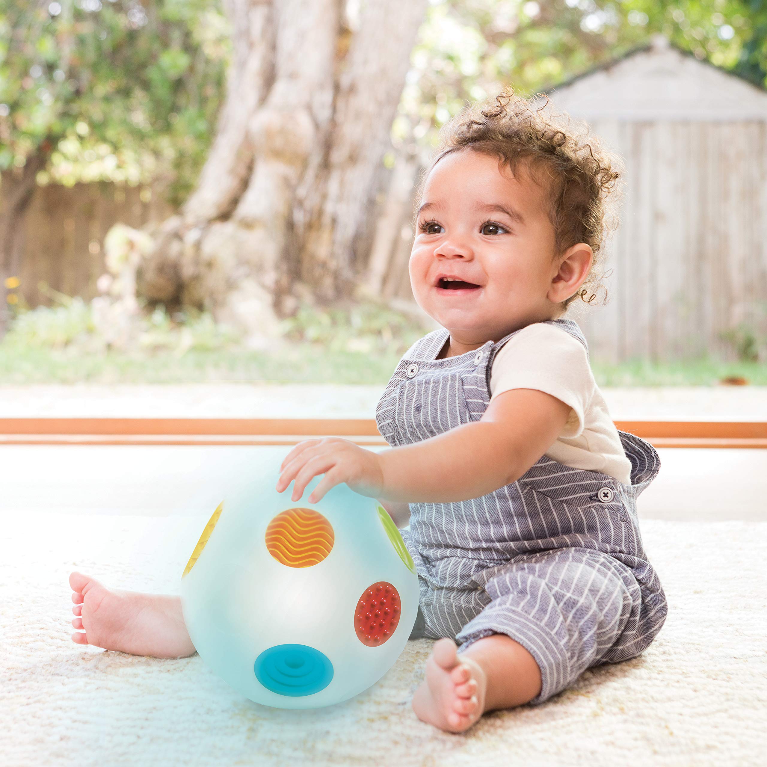 Infantino - Sfera luminosa e musicale testurizzata Risveglio dei sensi