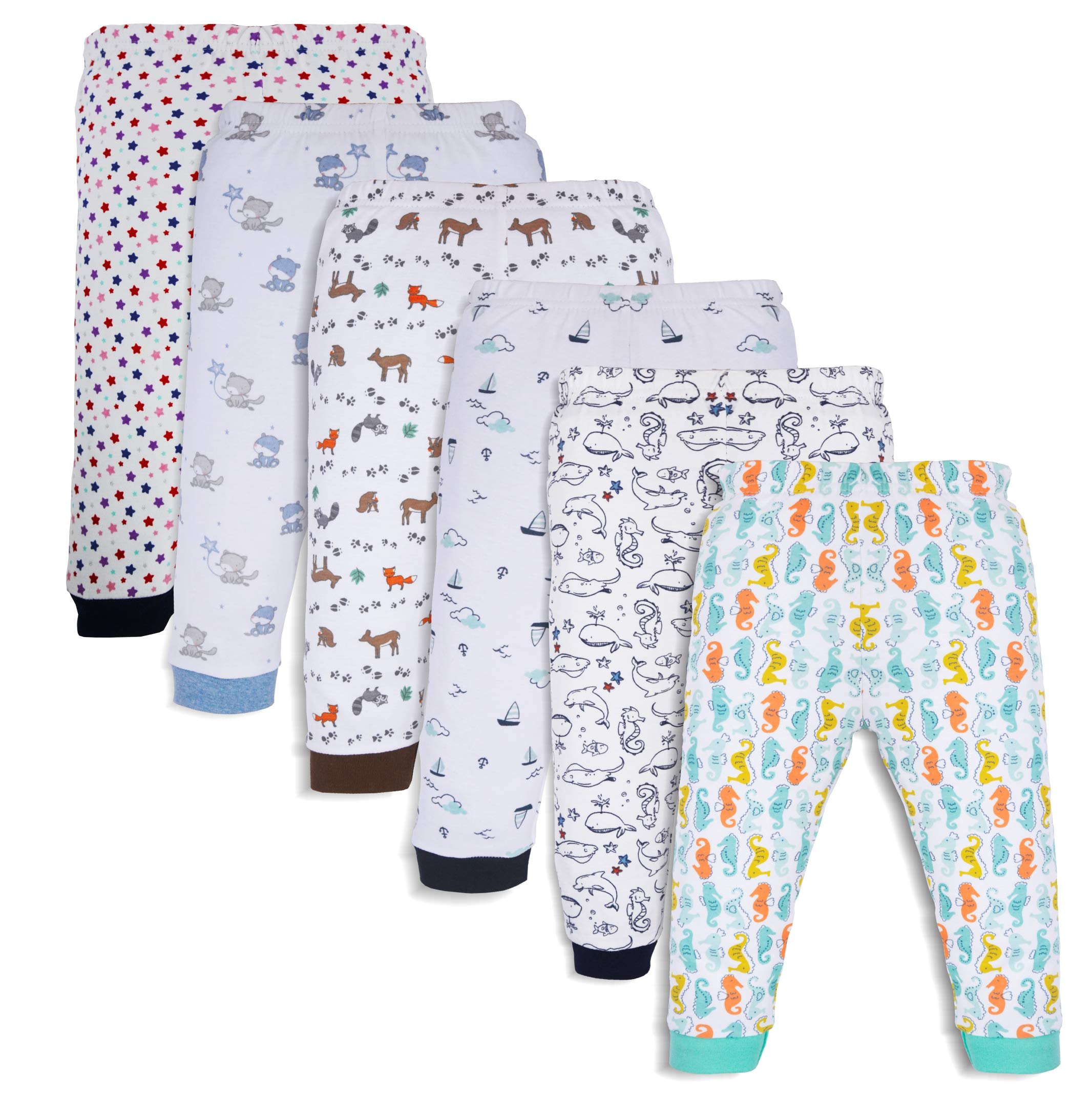 minicultCotton Pajama set for boys and girls with all over print (Multicolor 7)(Pack of 6)