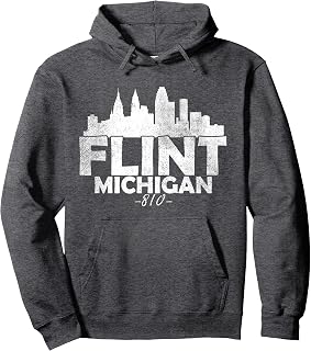 Flint Michigan MI | Skyline Pullover Hoodie