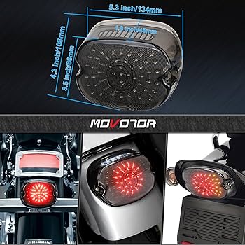 Amazon.com: MOVOTOR Led Tail Light LED Brake Turn Signal