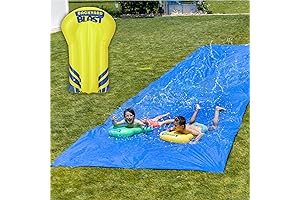 Giant Water Slide for Adults and Kids, Slip Away on Soapy Fun