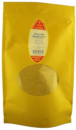Marshalls Creek Spices Avicultura condimento sin sal 12 onzas respetuoso con el medio ambiente Kraft bolsa de pie