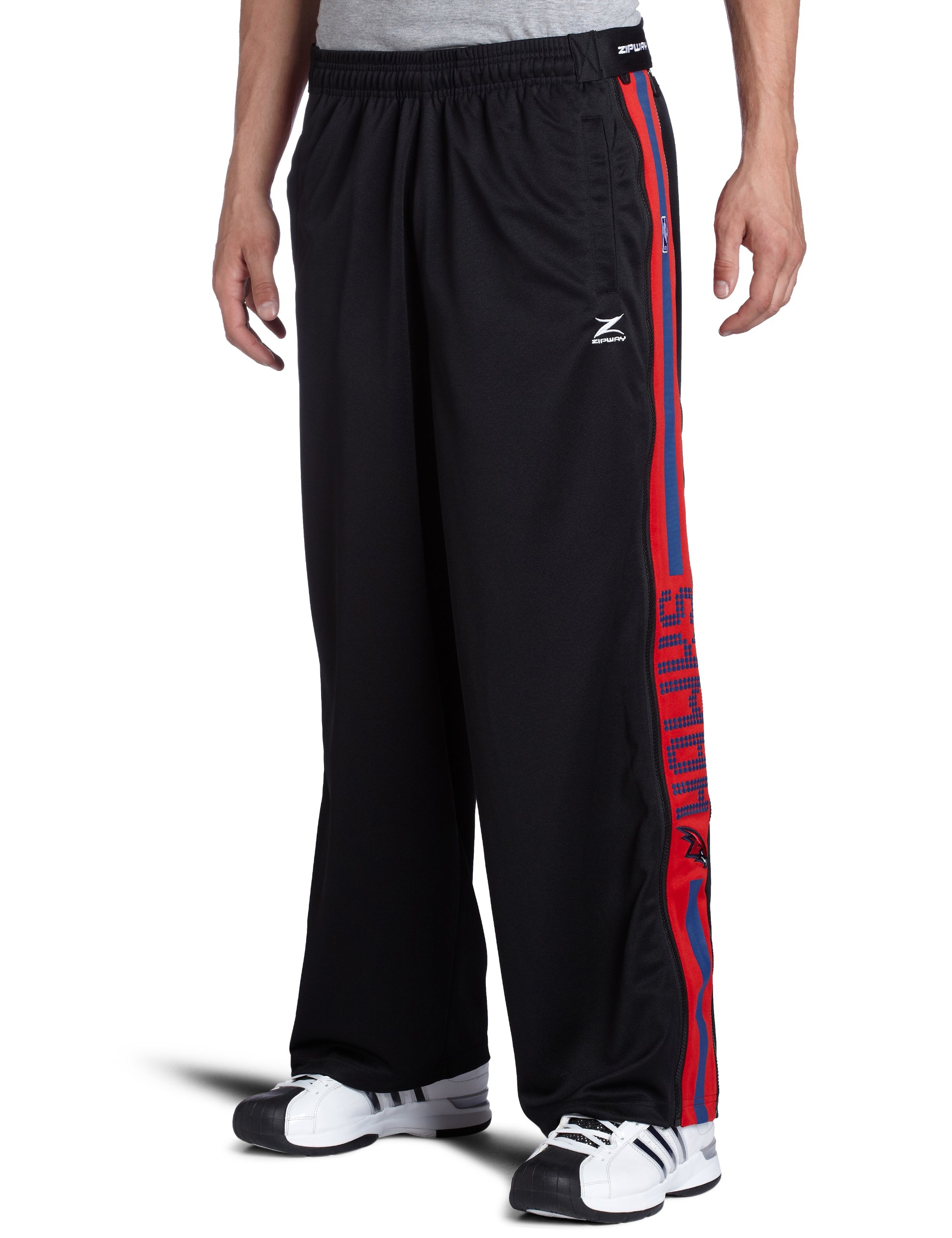 NBA Atlanta Hawks Black/Red Digital Panel Pant