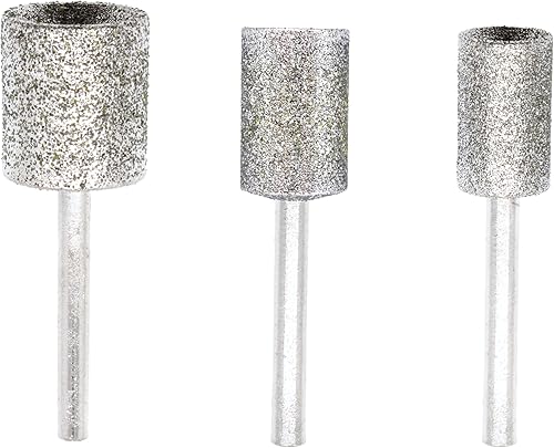 Miniatura 9 de Molinillo de uñas para mascotas, tambores de lijado Dremel de carburo con revestimiento de diamante, grano 120 y grano 80, bandas de lijado para