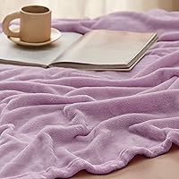 Vista 85 de Bedsure - Manta de vellón, tamaño queen, suave, ligera, afelpada, mullida, acogedora, de microfibra de lujo, color rosa, 90 x 90 pulgadas