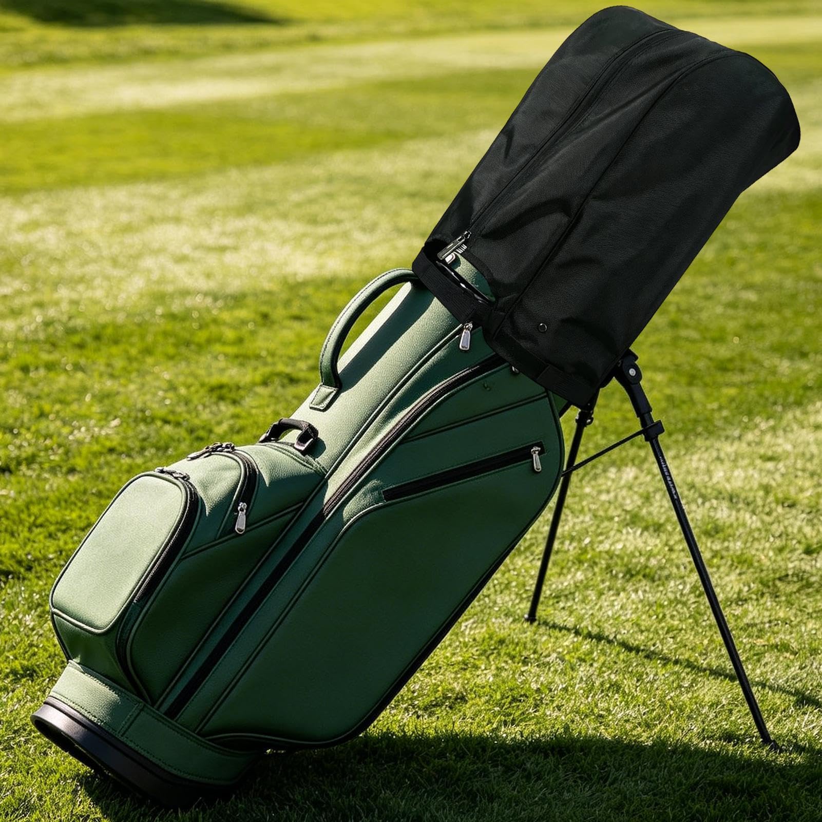 Copertura per sacca da golf, portatile, antipolvere, impermeabile, protezione antipioggia, per viaggi all'aperto, viaggi, spiaggia, uomini, donne, golfisti principianti