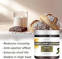 Vista 5 de velona Lecitina líquida pura de girasol, 16 onzas líquidas, grado alimenticio, sin blanquear, emulsionante, estabilizador, suavizante, suavizante