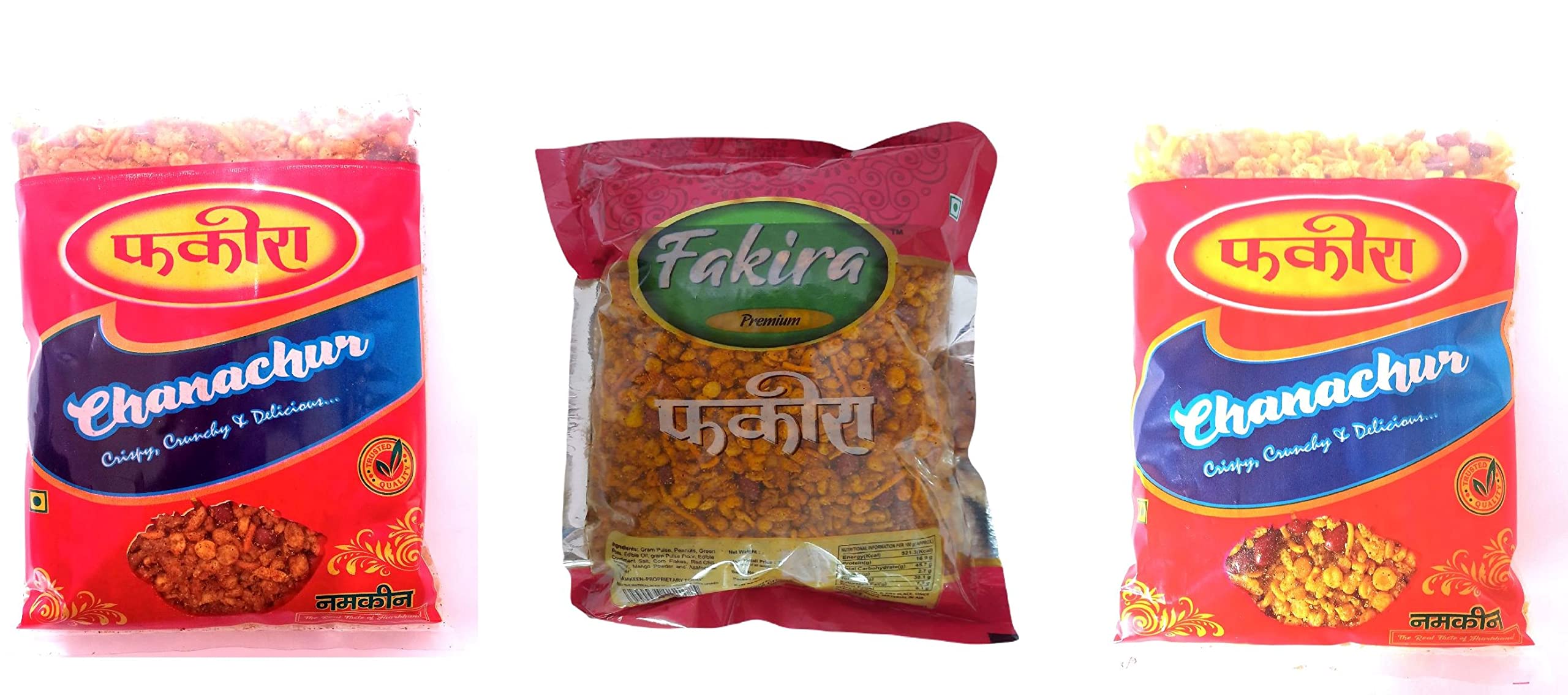 Fakira Chanachur, combo pack, in 3 assorted flavours, Spicy/jhal chanachur, plain/sada chanachur, mix chanachur (500gm each) (B09SD3G8MF) Amazon Price History, Amazon Price Tracker