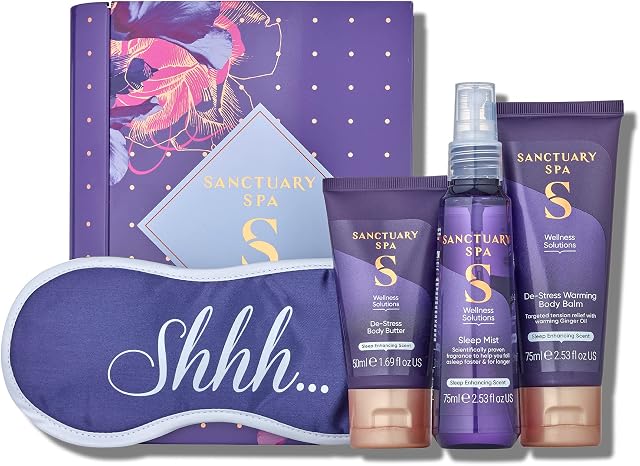Sanctuary Spa Beauty Sleep Journal 200 ml, Vegan Beauty gift, gifts For Women, gift For Her, Birthday gift, Self Care gift