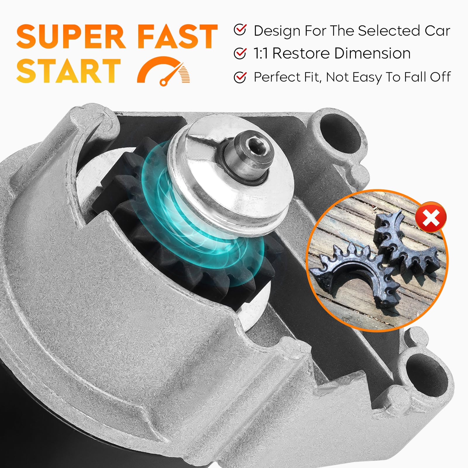 Amazon.com: New Starter for Air Cooled All 14HP 16HP 18HP