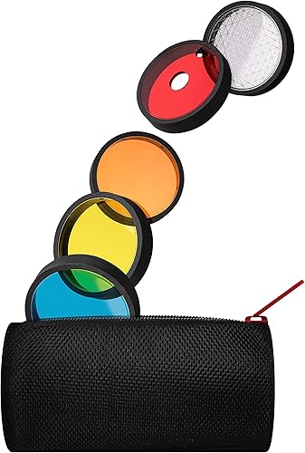 Miniatura 5 de Polaroid Now White 9062 - Cámara de película instantánea con Bluetooth conectada tipo I con juego de filtro de lente adicional Negro, azul Gray,