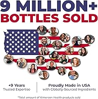 Vista 8 de Vimerson Health Glucosamina condroitina cúrcuma MSM + suplemento multivitamínico para hombres 2 botellas para él. Salud de las articulaciones