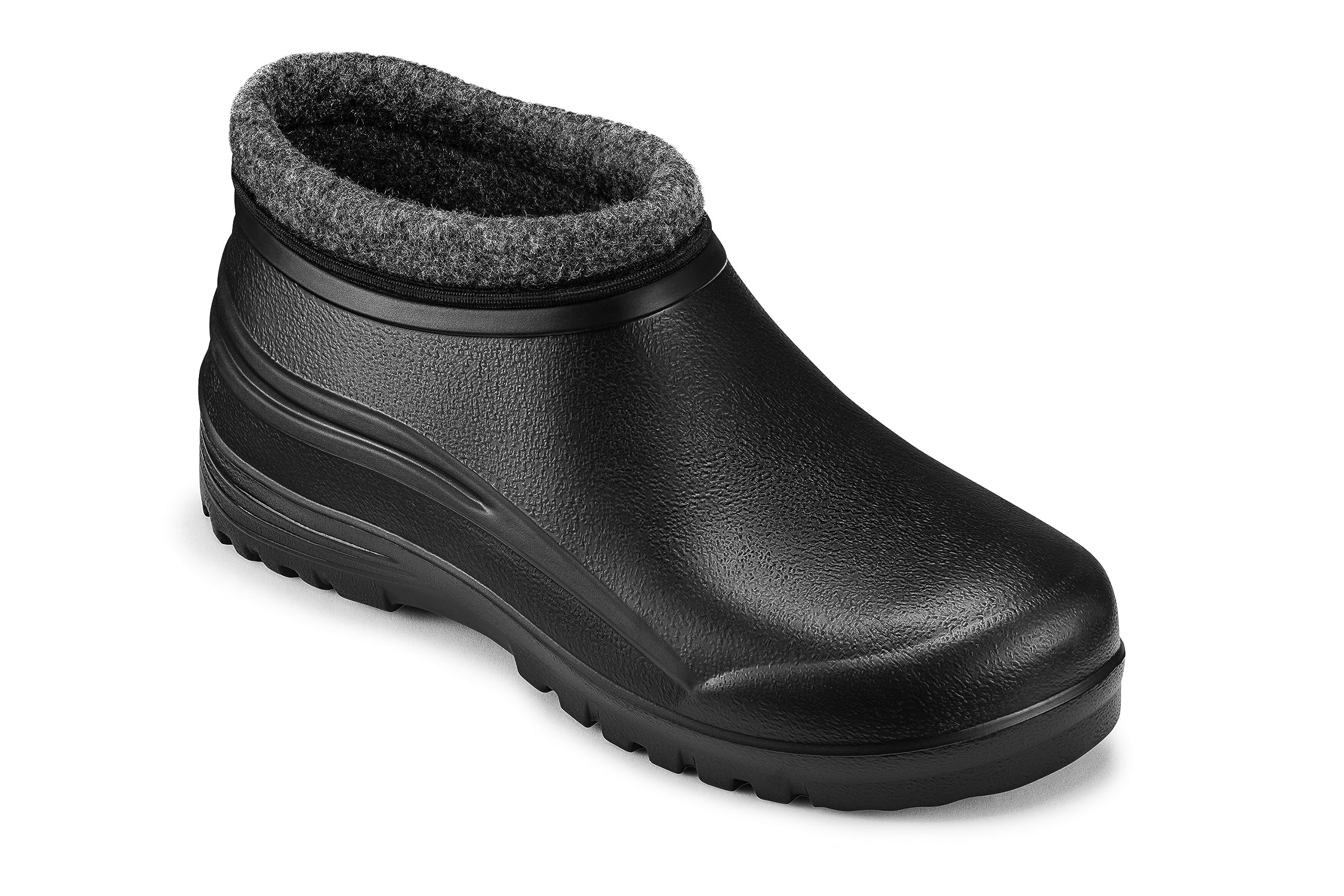 ESTRO Chodaki Męskie Buty Gumowe - Obuwie Ogrodowe Męskie Lekkie Kalosze Męskie Niskie Męskie Buty Ogrodowe z Podszewką K042
