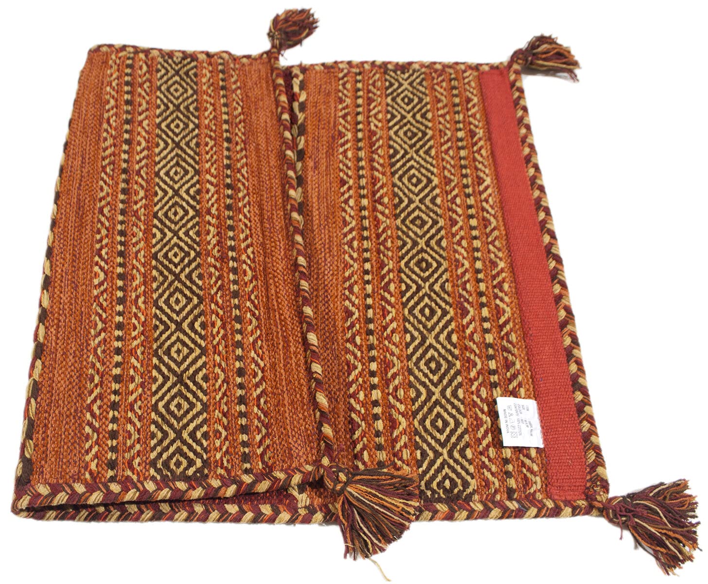 Galleria Farah1970 - 200x140 CM Kilim Autentico, Originale e Fatto a Mano Ideale Per la Sala, Salotto, Ufficio, Seconda casa e la cucina (Lavabile In Lavatrice)