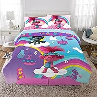 Vista 119 de Franco - Juego de ropa de cama coleccionable Nintendo Donkey Kong, 5 piezas, edredón reversible supersuave y juego de sábanas con funda