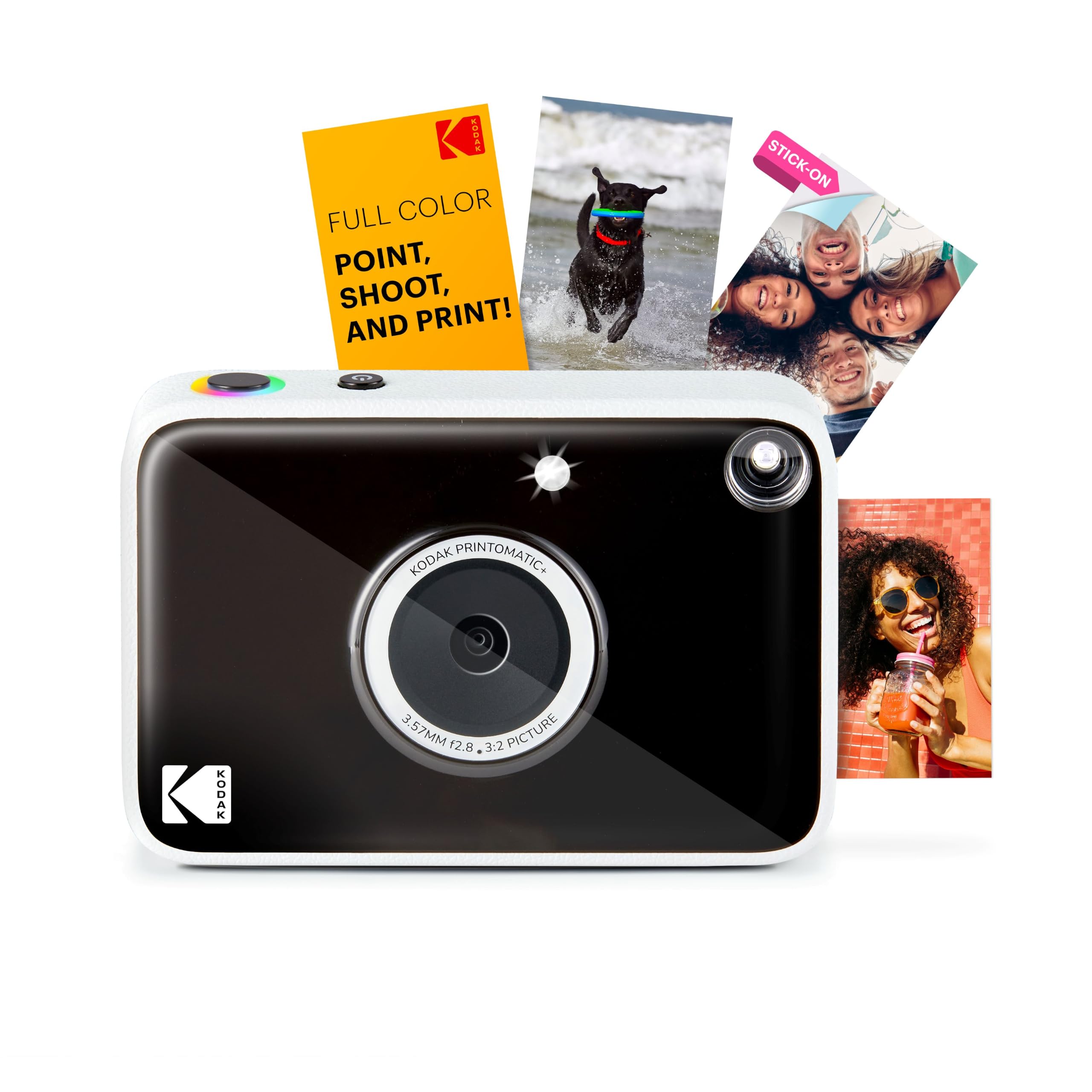 Kodak PRINTOMATIC デジタル インスタント プリント カメラ Amazon.com: Kodak Printomatic+ Instant Print Digital Camera (Black