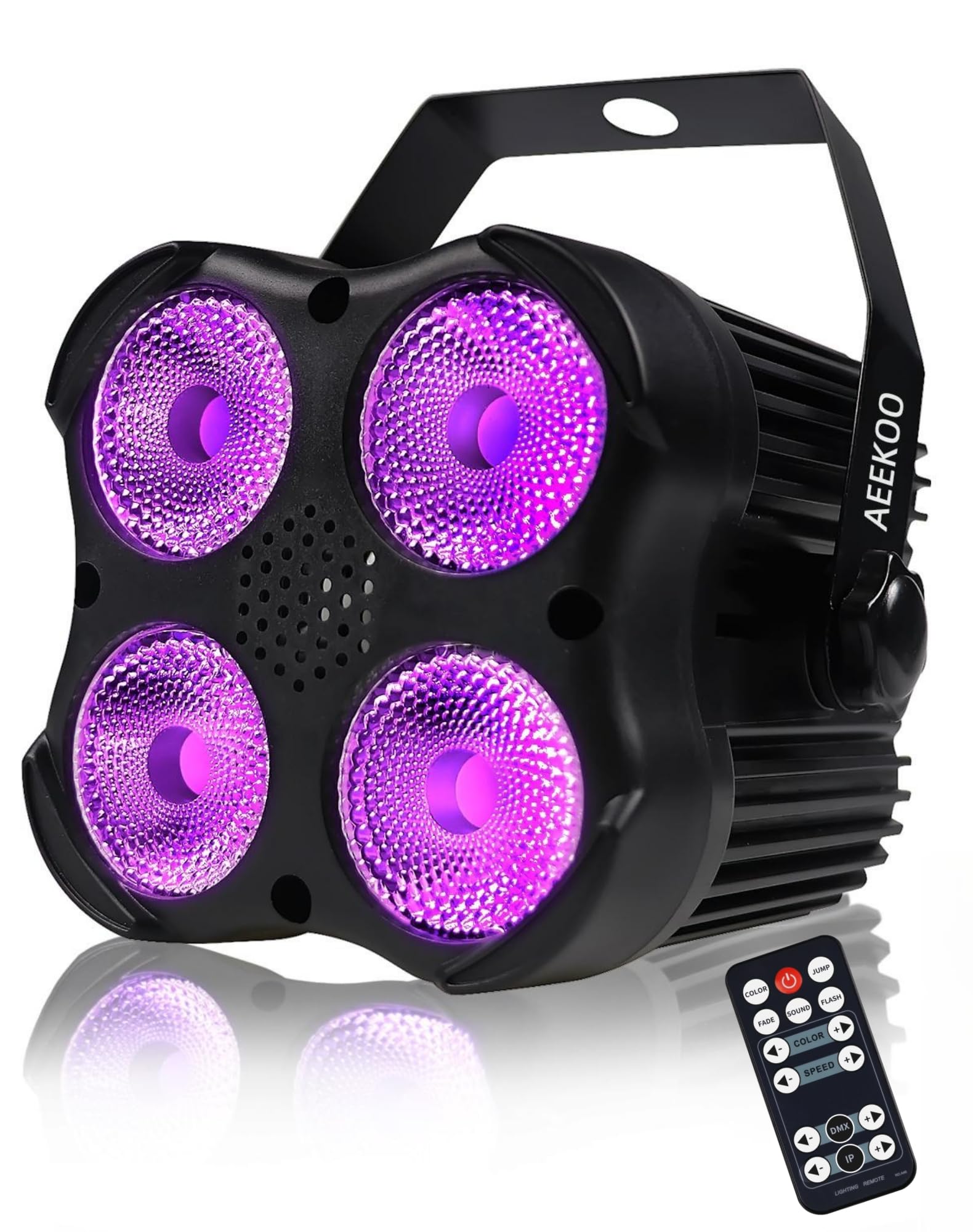 Amazon.com: AeeKoo DJ Par Lights, RGBW LED Par Light with Sound