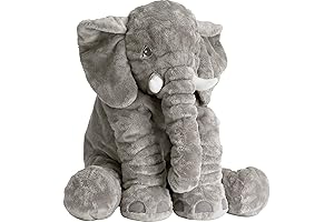 Colossal Elephant Plushie: Oversized Huggable Companion for Unforgettable Memories