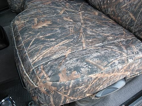 Miniatura 4 de Durafit Seat Covers Hecho para adaptarse a Ford Ranger 6040 2002-2003 Asiento dividido con consola central de apertura. Fabricado en sarga negra