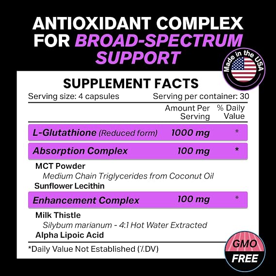 VitaRaw Glutathione for Immune Support + Quercetin