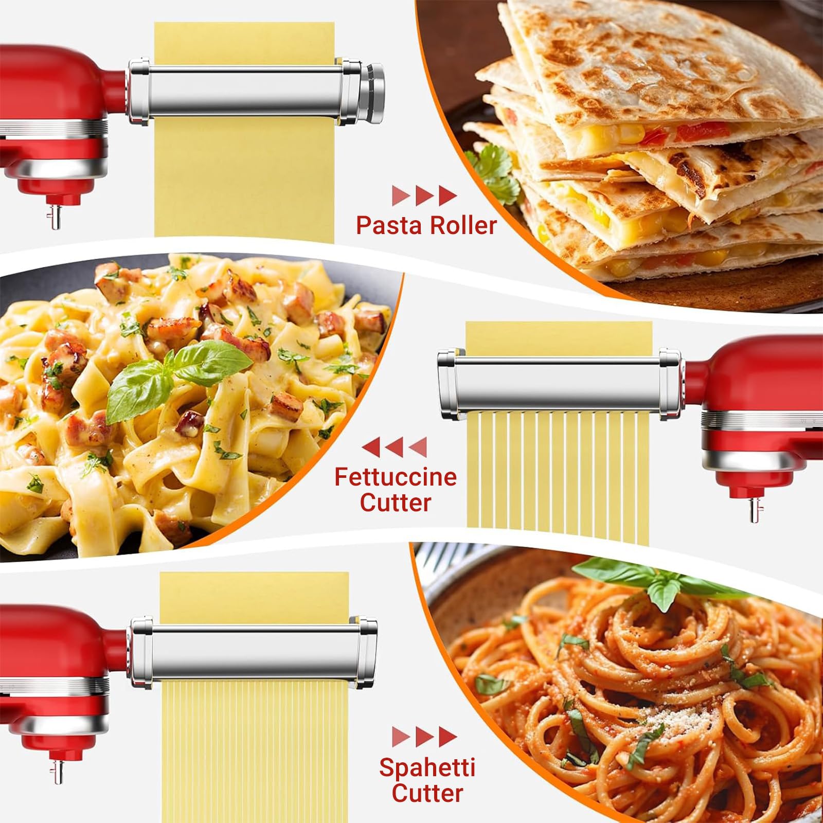 Kitchood スタンドミキサー用 パスタアタッチメント 3点セット Amazon.co.jp: すべてのKitchenAidスタンドミキサー用パスタメーカー