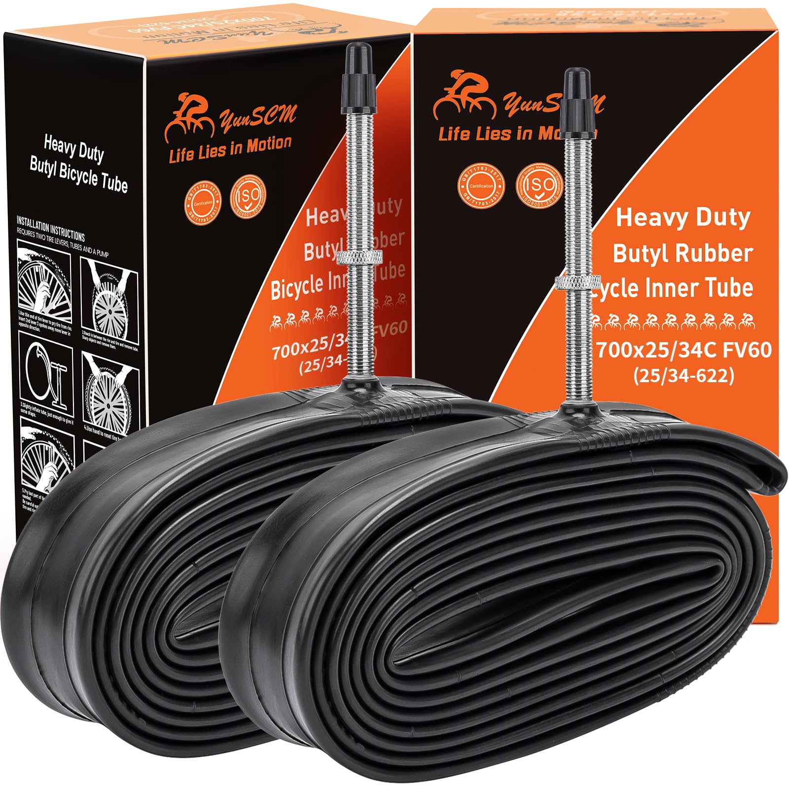 700c Heavy Duty Bike Tubes 700x25c 26c 28c 30c 32c Desertcart INDIA