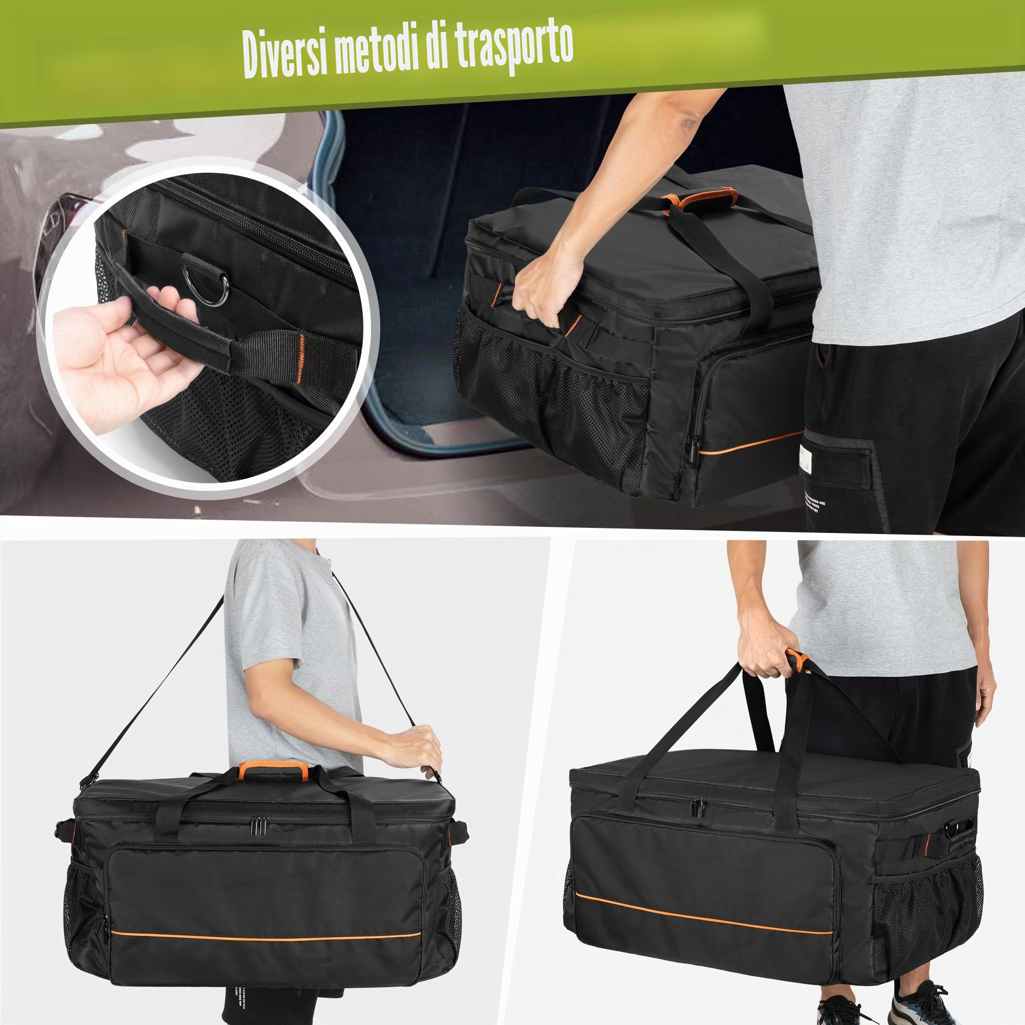 HODRANT Borsa per ll Trasporto Compatibile con Il Barbecue Char-Broil Grill2go X200