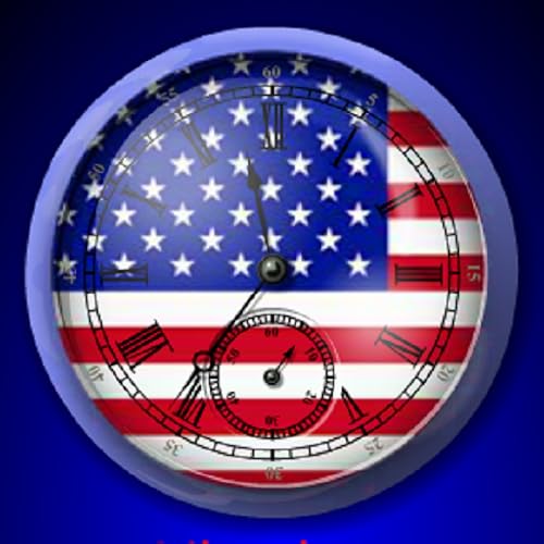 3D American Flag Alarm Clock - Featuring Sticky Notes - //medicalbooks.filipinodoctors.org