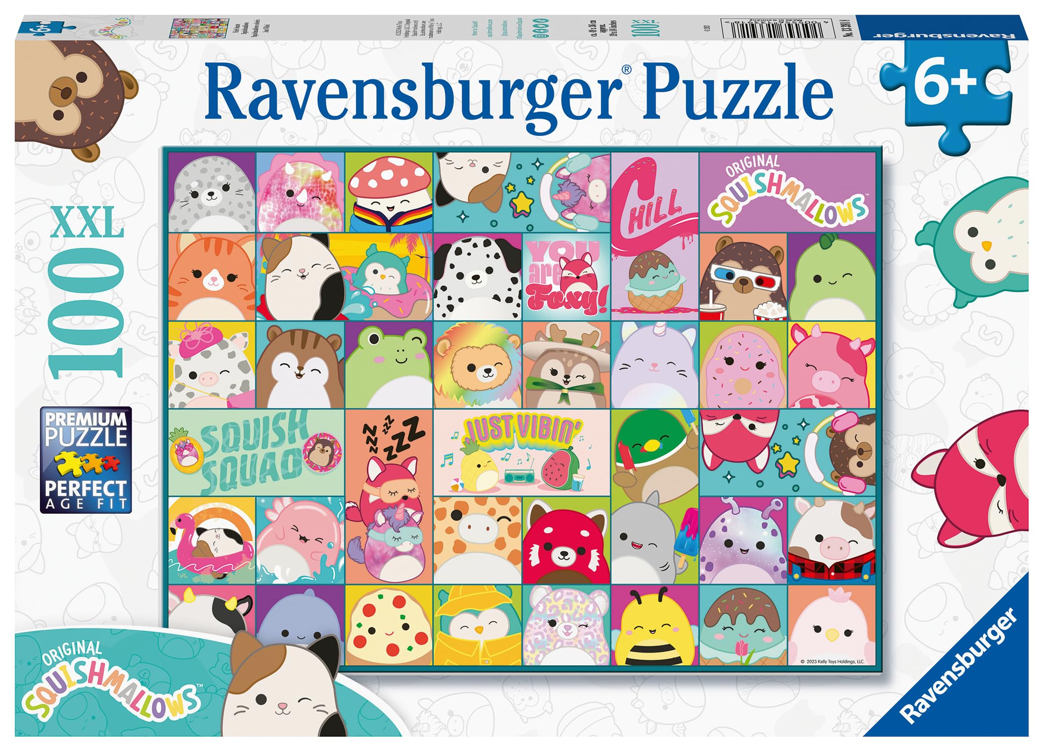 Ravensburger 13391 Squishmallows XXL 100 Piece Jigsaw Puzzle