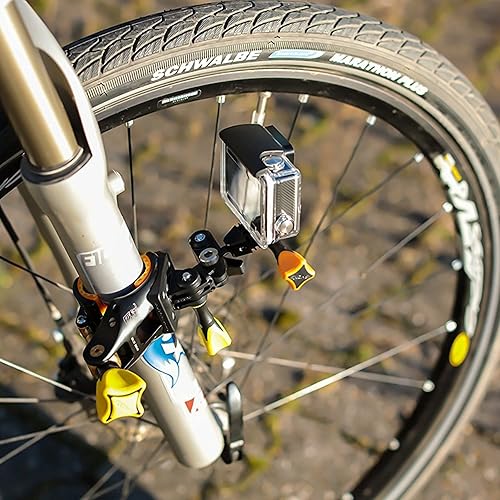 Miniatura 5 de iSHOXS Cobra Pro  Accesorios de cámara de acción de montaje en manillar  Se adapta a GoPro Hero 11 10 9 DJI Osmo Apexcam y cámara de acción