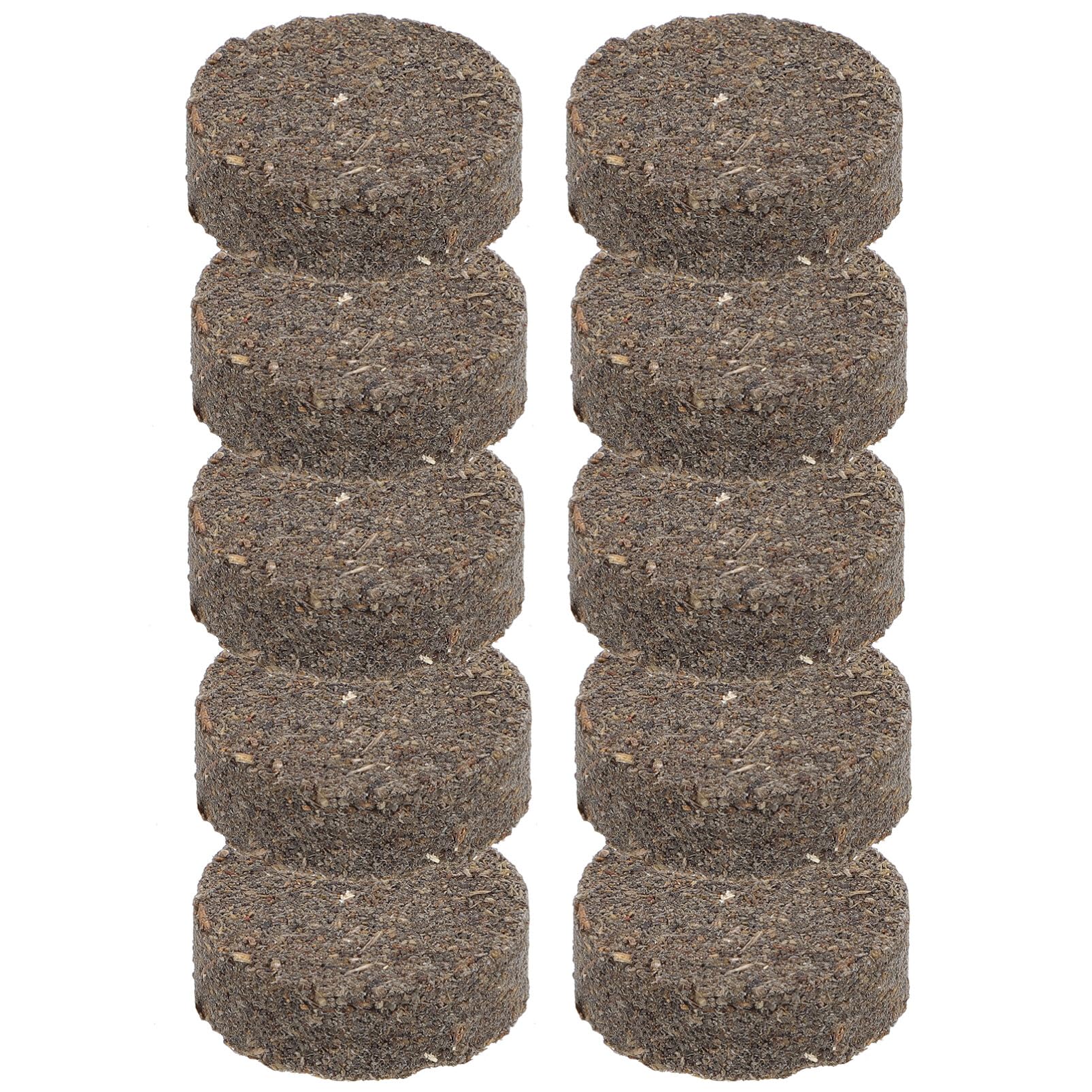 Sosoport 10pcs Portable Wood Firelighters Quick Lighting Outdoor Ignition Tools for Camping Grills Fire Pits Lightweight Odorless Convenient for All Wood Charcoal Cooking