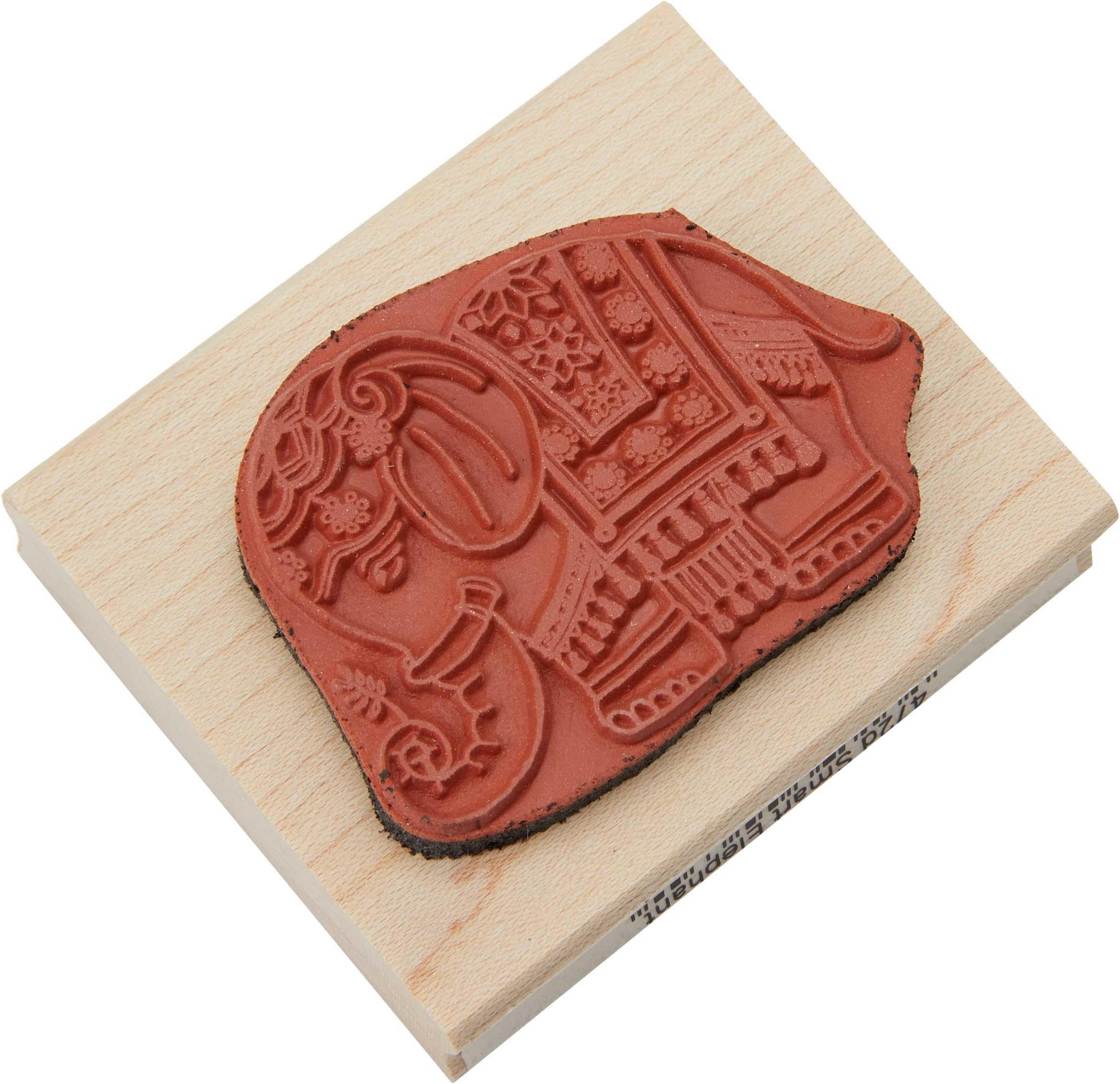 Art StampsSmart Elephant Stamp, Black