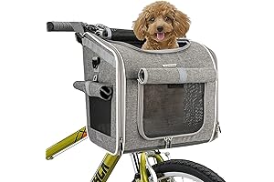 Dog Bike Basket: Comfortable Carrier for Medium Dogs