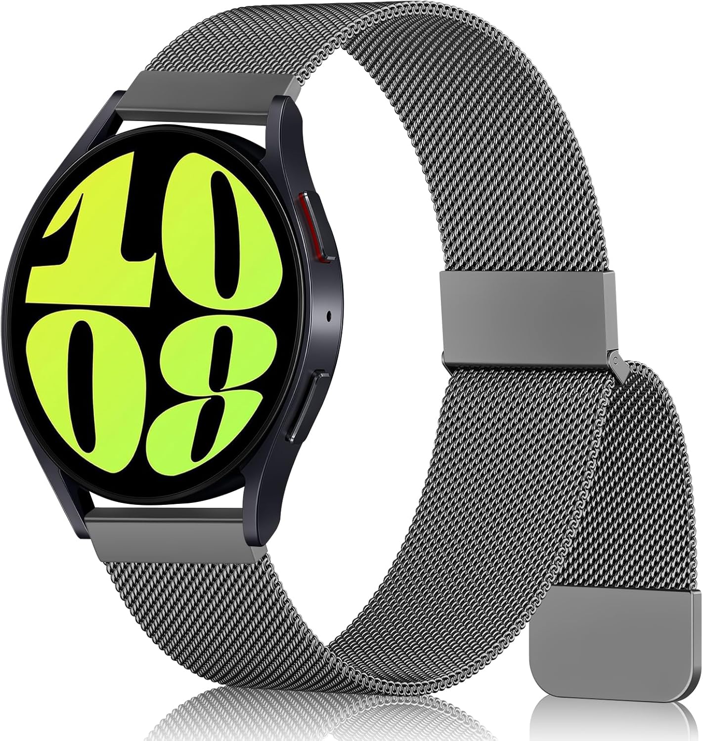 Vancle Metal Bands Compatible with Samsung Galaxy Watch 6 Band 40mm 44mm, Galaxy