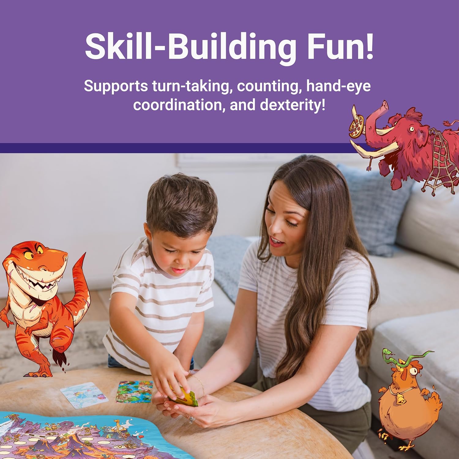 Ravensburger Dinosaur Island Eye Found It! Board Game - Educational Adventure for Kids and Families - Promotes Focus, Memory, and Teamwork - Fun Learning Game for Ages 4+