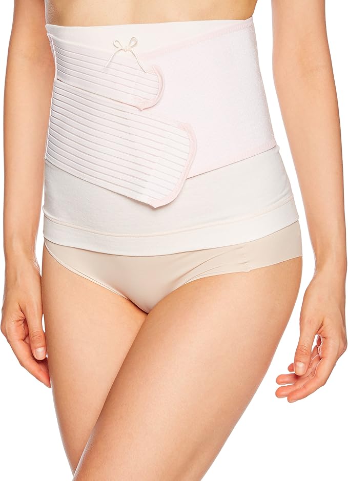 Amazon ローズマダム 日本製 産後引き締めセット 骨盤ベルト サポーター 産後すぐから使える 定番ロングセラー 帝王切開の傷を守るサポーター シェイプアップ 痩せる 腹巻き ピンク M 015 1704 02 ウエストニッパー 産後サポーター ベビー