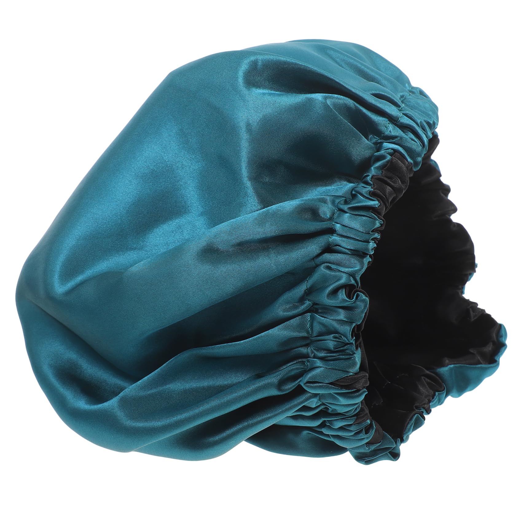 Healeved 5stücke Duschhaube Damen Elastische Wiederverwendbare Badekappe Für Frauen Stylische Haarabdeckung Aus Satin Für Haarlängen Und Dicken Universelle Passform Für Verschiedene