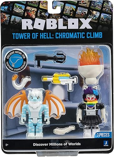 Miniatura 2 de Roblox Colección de acción - Tower of Hell: Chromatic Climb Game Pack [Incluye artículo virtual exclusivo]