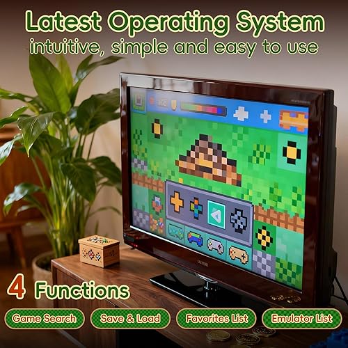 Miniatura 3 de 2025 Upgraded Retro Gaming Console Stick Pro, Video Games Console with 4K HDMI, Built-in 23 Classic Game Emulators, 20000+ Games - Video Game with