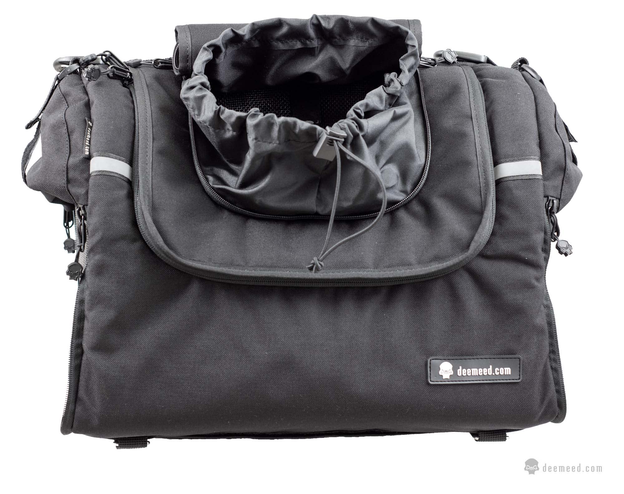 Sac Moto pour Chien – 6 Tailles (XS-XL) – Sac Panoramique Sécurisé avec Ventilation Optimale & Fixation Universelle – Confort et Sécurité pour Chiens de Toutes Tailles (XS (2-5 kg))